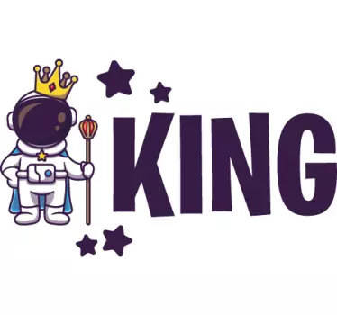 Koszulki dla par w królewskim stylu - TenStickers
