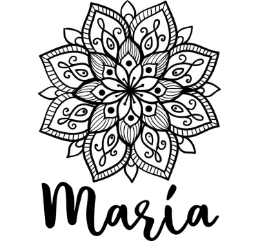 Personalizowana koszulka motyw mandali - TenStickers