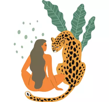 Koszulka dla mamy i córki moment z kotem - TenStickers