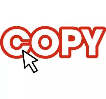 Koszulka koncept kopiuj-wklej - TenStickers