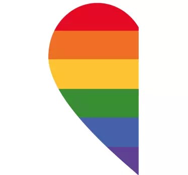 Koszulki dla par w kształcie serca - TenStickers