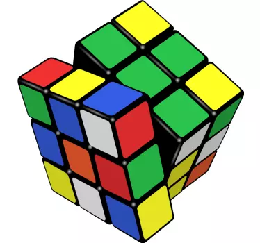 Koszulka Camiseta cubo rubik - TenStickers