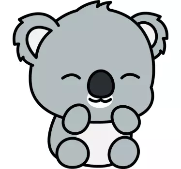 Koszulka dla niemowląt z uroczym koalą - TenStickers