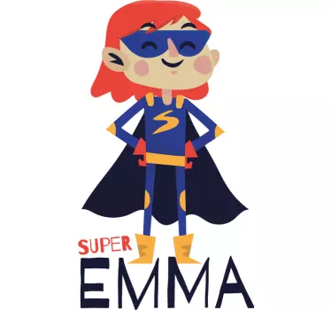 Personalizowana koszulka Super brat i siostra - TenStickers