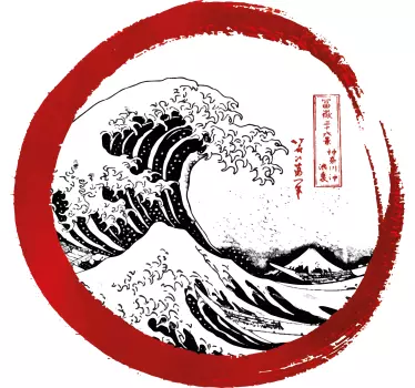 Koszulka Wielka fala kanagawa - TenStickers