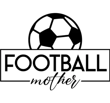 Koszulka piłkarska mama i córka matka córka - TenStickers