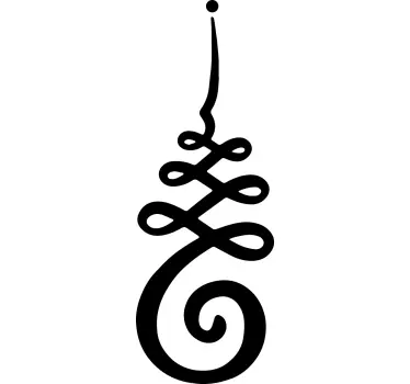 Koszulka Symbol unalome - TenStickers