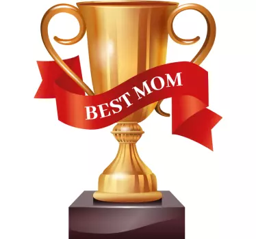 Koszulka dzień mamy Najlepsza mama - TenStickers
