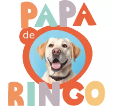 Koszulka dla pary imię zwierzaka papa mama - TenStickers