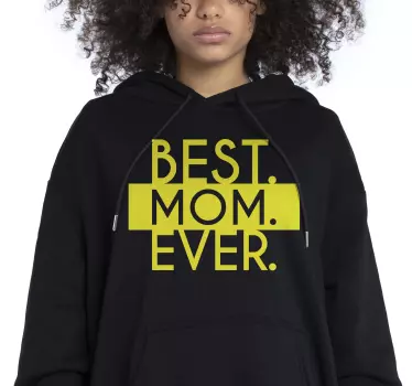 Koszulka Best Mom Ever - TenStickers