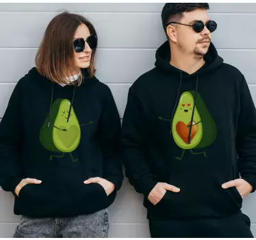 Bluza dla par awokado - TenStickers