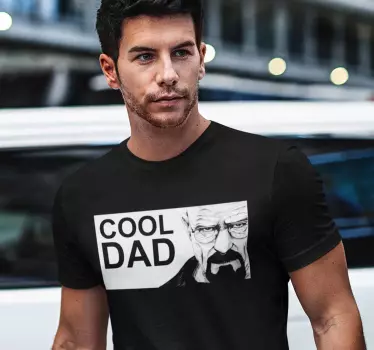 Koszulka cool tata Heisenberg Breaking Bad - TenStickers
