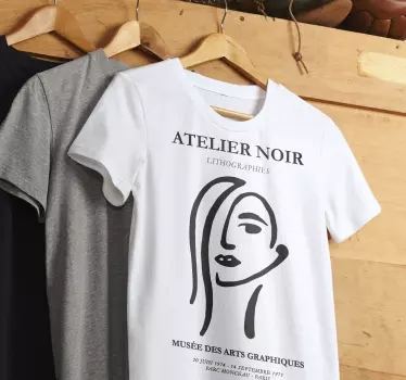 Koszulka Atelier noir - TenStickers