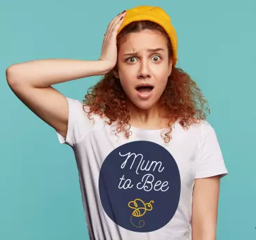 Koszulka dla mamy i córki niespodzianka dla mamy - TenStickers