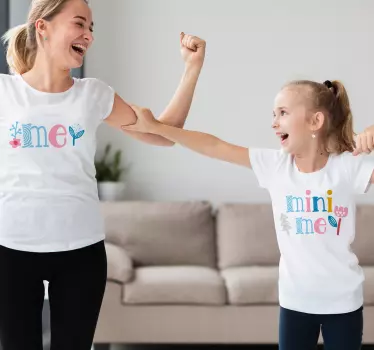 Koszulka dla mamy Ja i ja mini - TenStickers