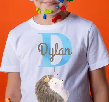 Koszulka dla niemowląt dylan z koronką jeża - TenStickers