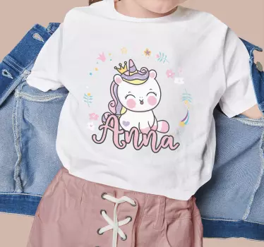 Koszulka dziecięca Jednorożec bebe lindo - TenStickers