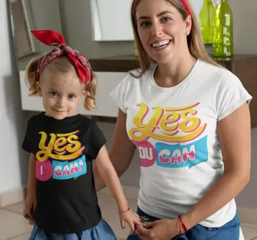 Koszulka dziecięca Yes I can - TenStickers