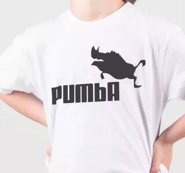 Koszulka dziecieńca dla chłopca Pumba  - TenStickers