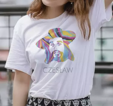 Koszulka "dziwny jest ten świat" - TenStickers