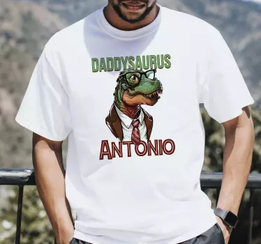 Koszulka na dzień ojca Tatuś saurus - TenStickers