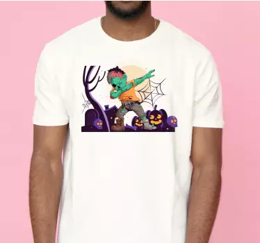 Koszulka na halloween motyw tańca zombie - TenStickers