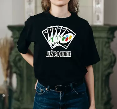Koszulka uno t-shirt - TenStickers