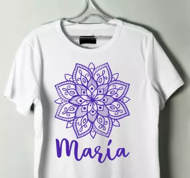Personalizowana koszulka motyw mandali - TenStickers