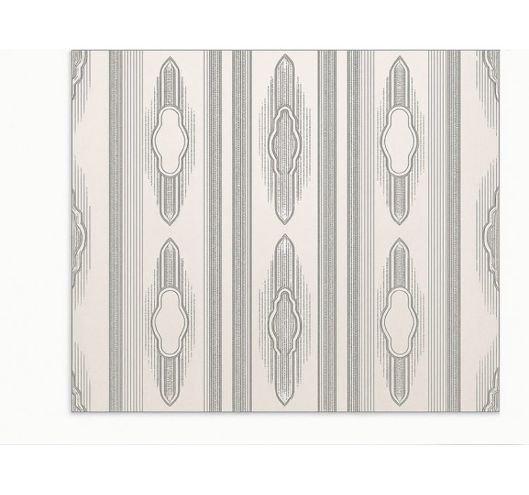 Dywan winylowy do jadalni skomplikowana geometria etniczna - TenStickers