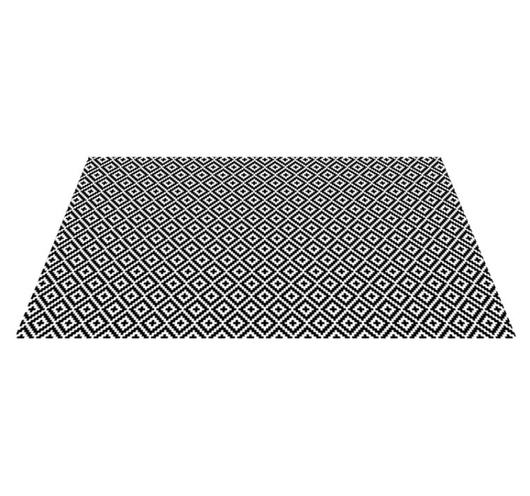 Dywan z winylu kwadratowy etniczny - TenStickers