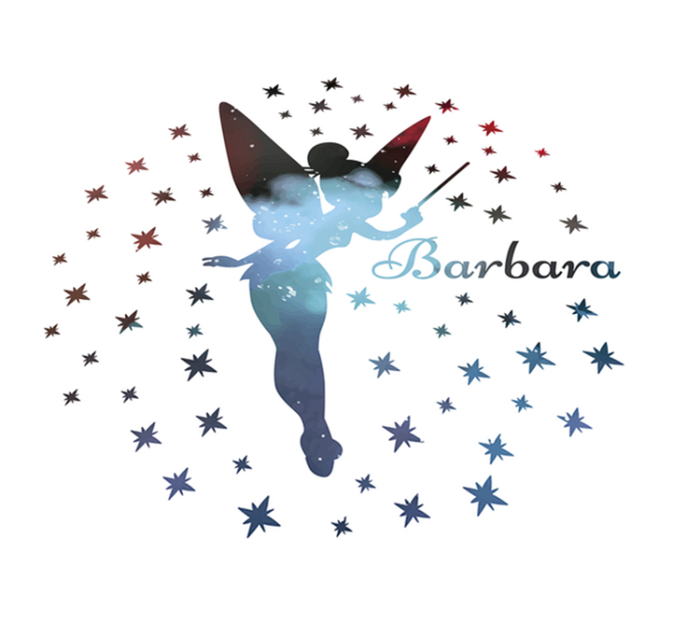 Dywan winylowy wróżka z imieniem - TenStickers