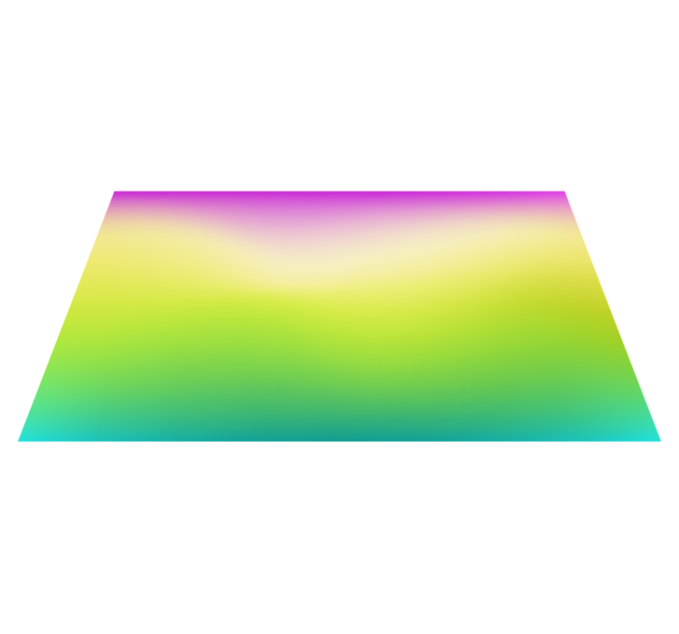 Nowoczesny dywan winylowy w kolorze fluorescencyjnym - TenStickers