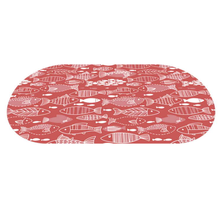 Dywanik winylowy z rybami pod wodą - TenStickers