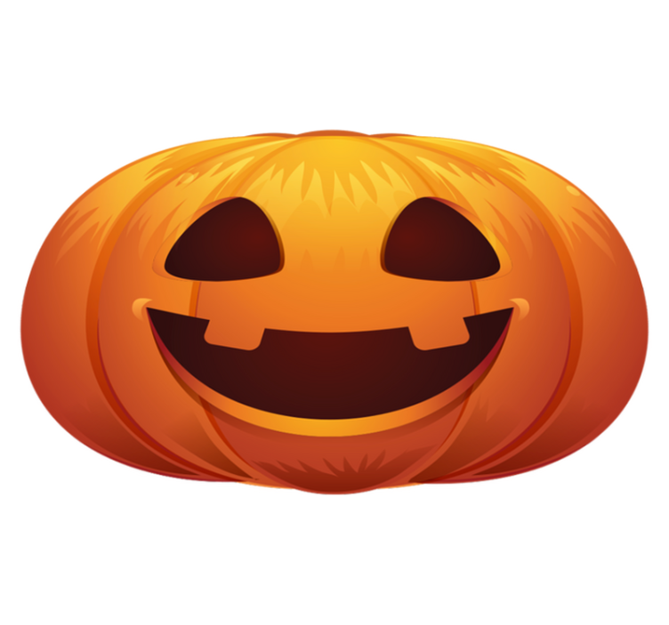 Dywan winylowy Dynia Halloween - TenStickers
