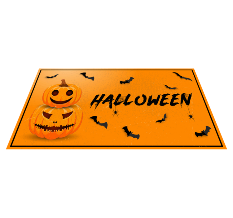 Dywan winylowy na halloween świętowanie halloween - TenStickers