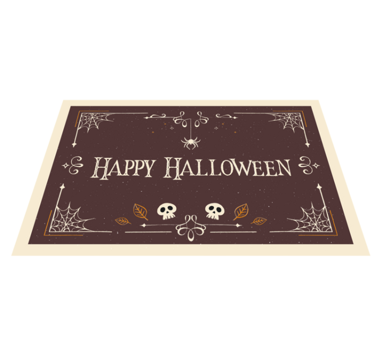 Dywan winylowy na halloween motyw obchodów halloween - TenStickers