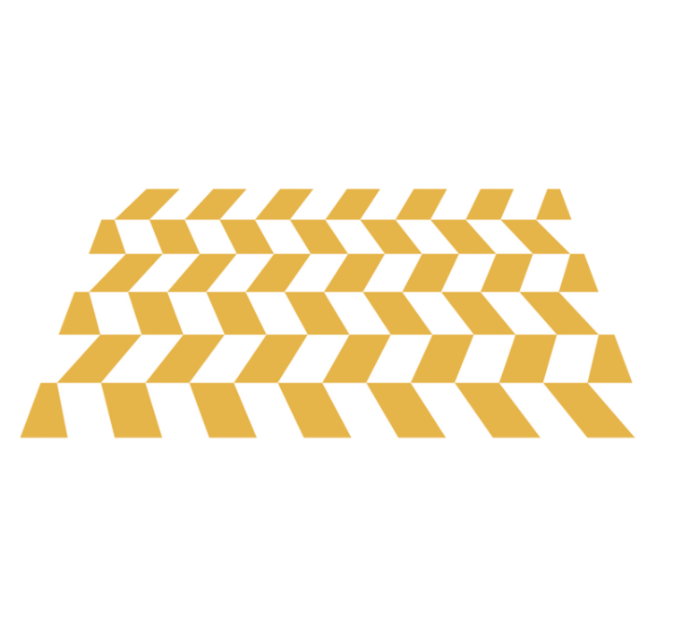 Dywan winylowy w paski jodełkę geometryczną - TenStickers