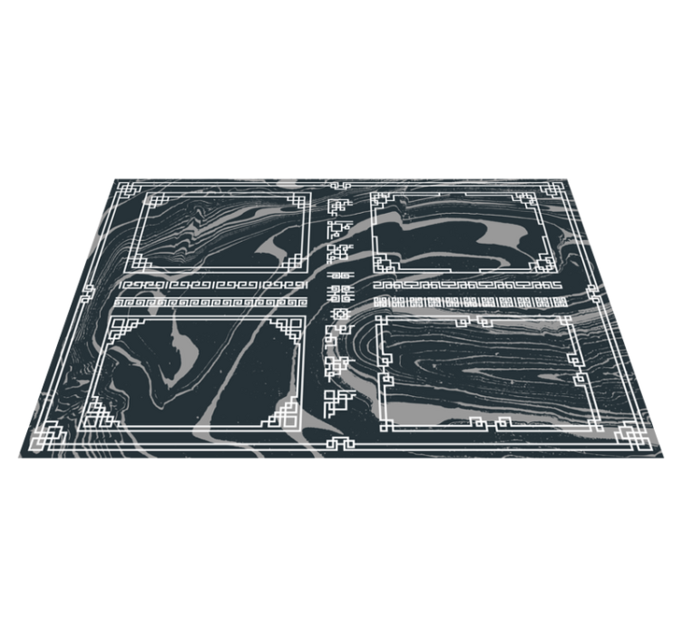 Dywan winylowy marmurowy marmurkowa tkanina - TenStickers