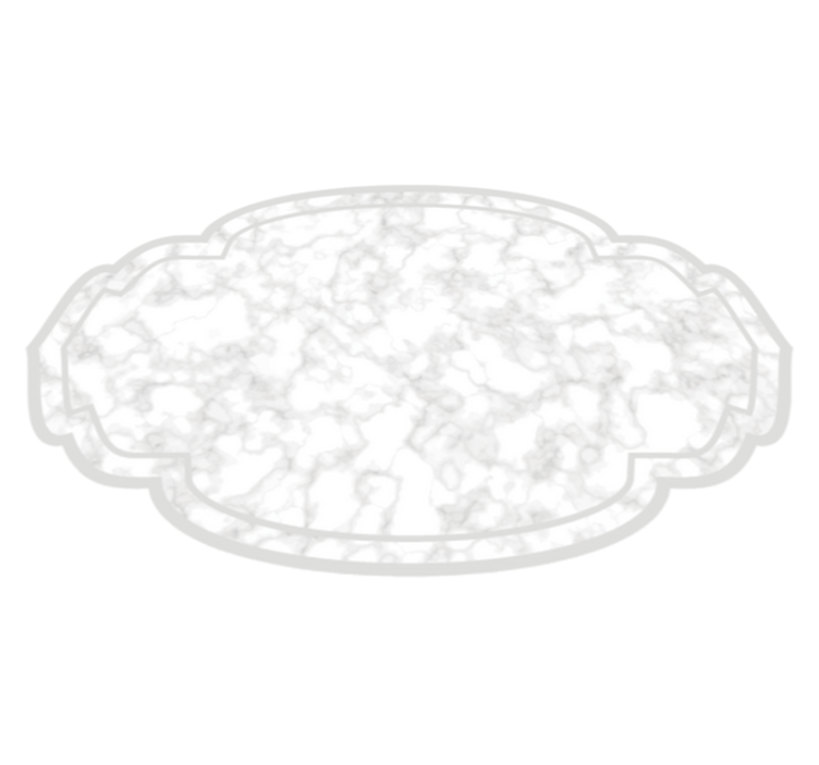 Dywan winylowy Chmura z białego marmuru - TenStickers