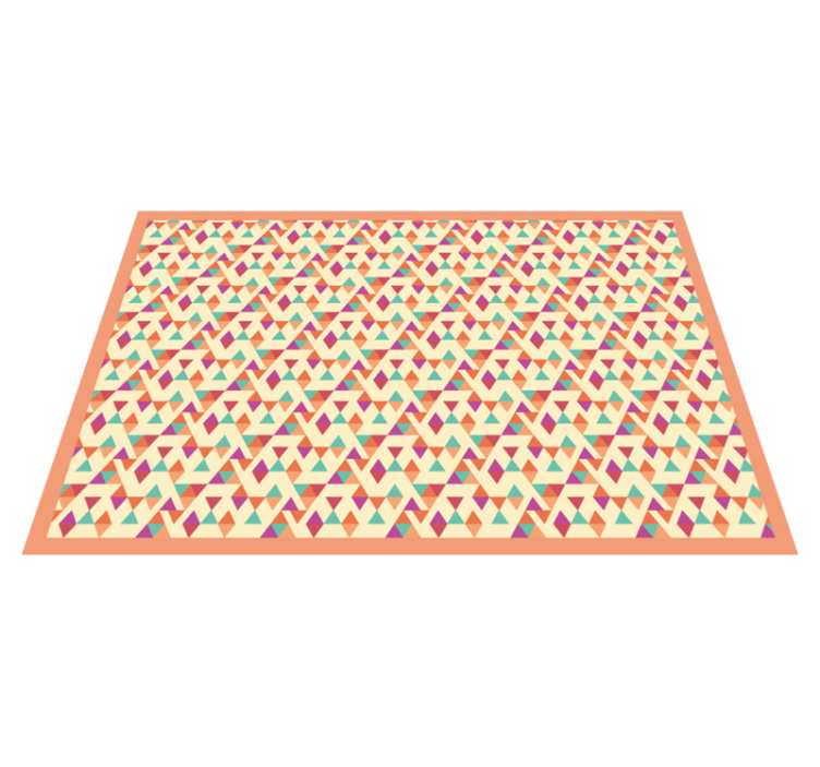 Dywan winylowy z mozaiką chodnik z motywem mozaiki - TenStickers