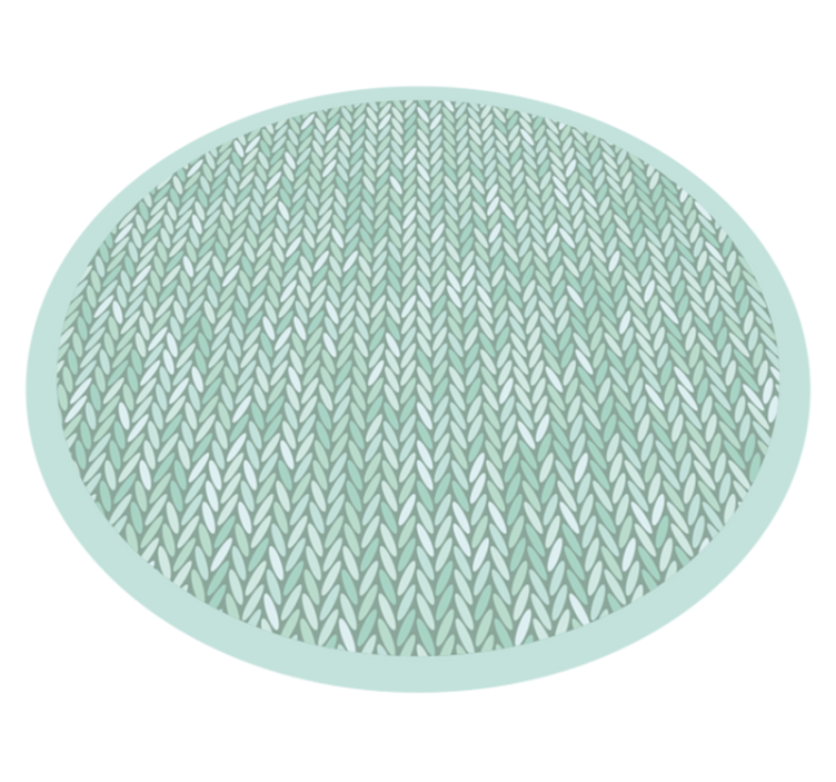 Dywan winylowy w paski wzór w skręcone paski - TenStickers