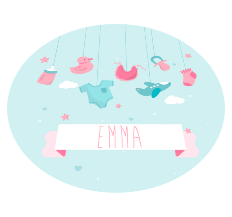 Dywan winylowy dziecięcy spersonalizowane przedszkole - TenStickers