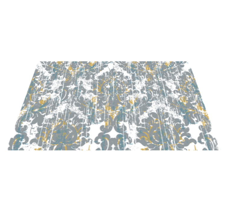 Dywan winylowy z mozaiką abstrakcyjna kompozycja mozaikowa - TenStickers