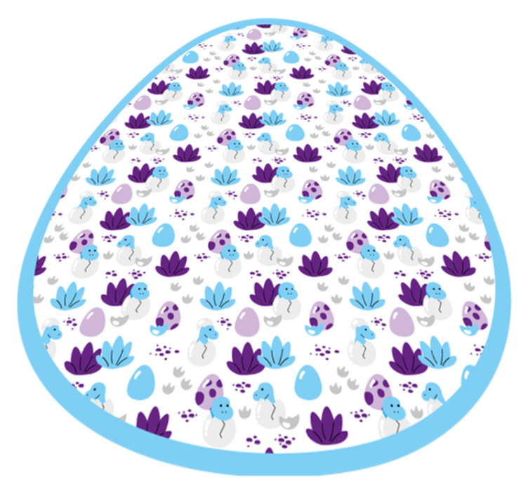 Dywan winylowy dla dziecka motyw kapryśnego stworzenia - TenStickers