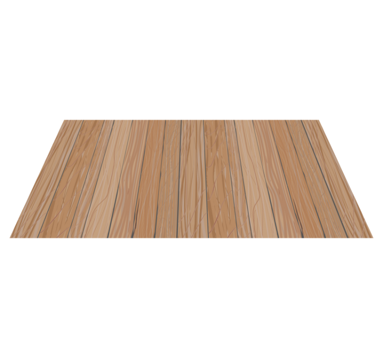 Blady drewniany bieżnik z winylu - TenStickers