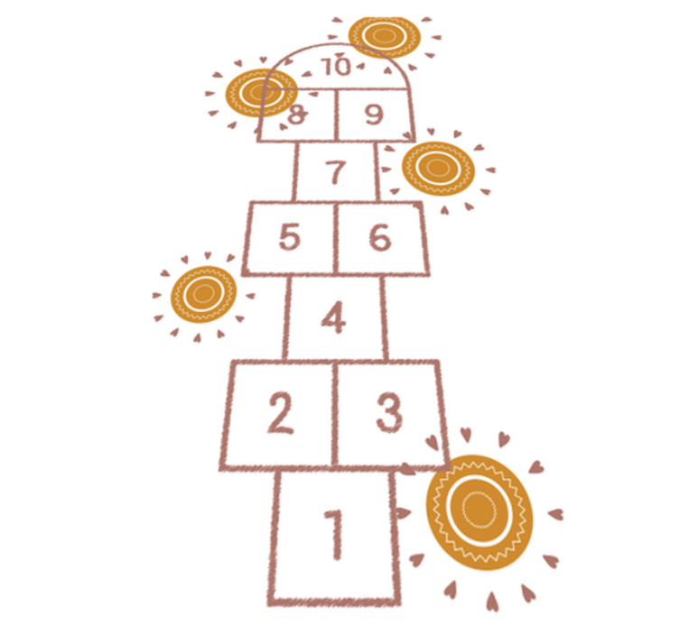 Dywan winylowy dla dzieci w klasy - TenStickers