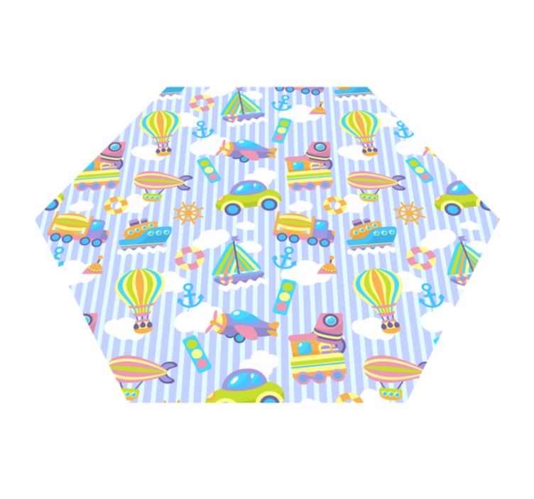 Dywan winylowy dla dziecka obrazy z dzieciństwa - TenStickers