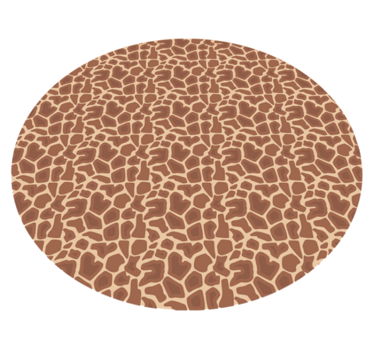 Dywan winylowy z nadrukiem żyrafy - TenStickers