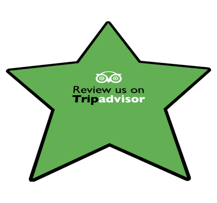 Dywan winylowy napisy oceń nas na tripadvisor - TenStickers