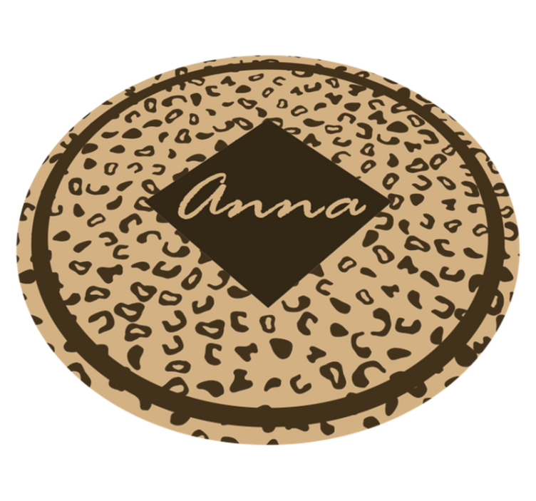 Dywan winylowy ze skóry lamparta ze zwierzęcym - TenStickers